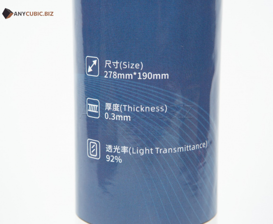 Фото 3 - Release Film for Photon M5s 3D Printer 2 Pcs 278 × 190 mm Тефлонова FEP плівка для Anycubic Photon M5s/Photon M5 2 шт/упак.