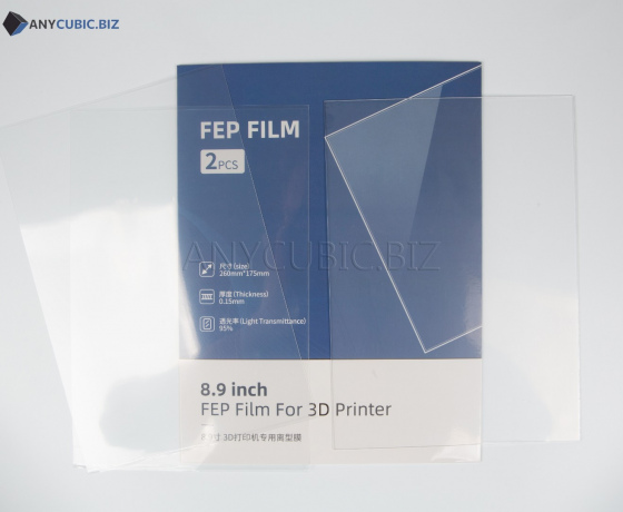 Фото 4 - 2шт. FEP плівка для Anycubic Photon Mono X | Mono X 6K | M3 Plus | Mono X2 | Mono 6ks 260×175 mm