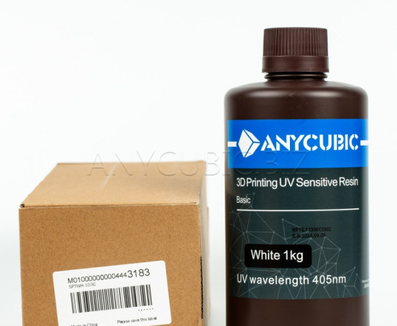 Фото 3 - Фотополімерна Базова смола Біла Anycubic