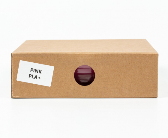 Фото 2 - Рожевий PLA Plus (ПЛА плюс) пластик філамент для 3D принтера 1кг, 1.75мм, 330м Filament