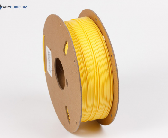 Фото 2 - PLA Матовий Жовтий Anycubic Ø1,75 мм Вага: 1 кг