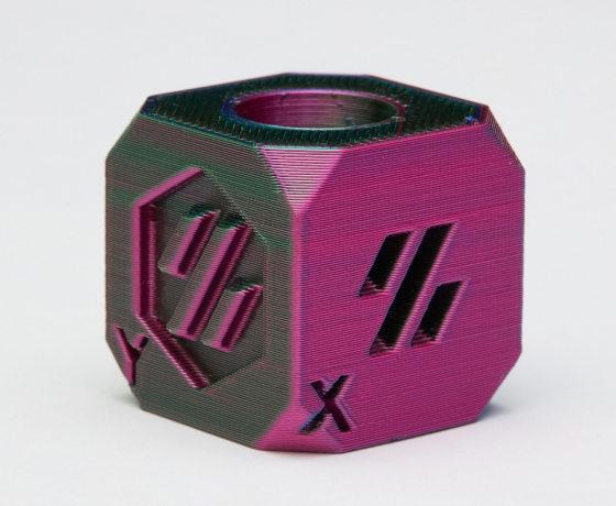 Фото 9 - Червоний | Синій | Зелений Шовковий Пла Пластик | PLA SILK Red | Blue | Green 1кг | 1.75мм | 330м