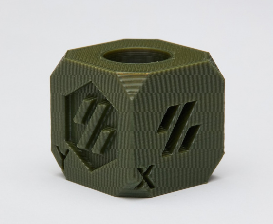 Фото 7 - Хакі Оливково-зелений PLA пластик для 3D принтера | ⚔ Pla Olive Green RAL 6003 ⚔ 1кг | 1.75мм | 330м