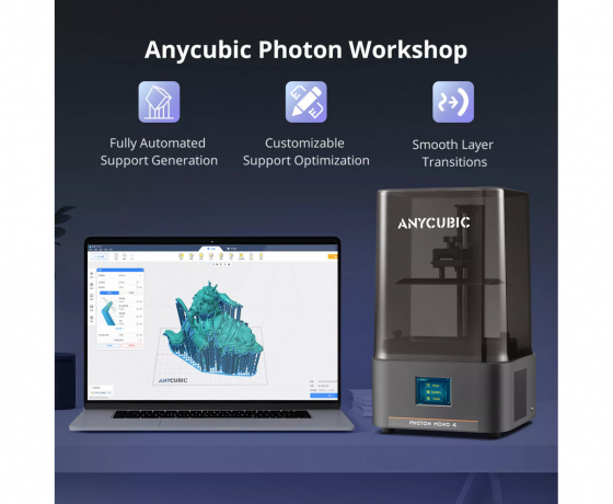 Фото 8 - 3D принтер Anycubic Mono 4 10K