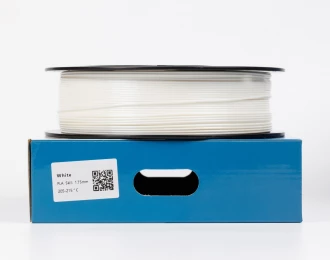Білий Пла Пластик Шовковий 1кг | 1.75мм | 330м
